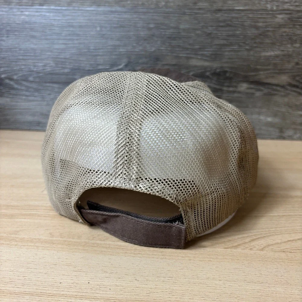 Dogwood Hills Golf Course Hat Cap Strap Back‎ Brown Adjustable